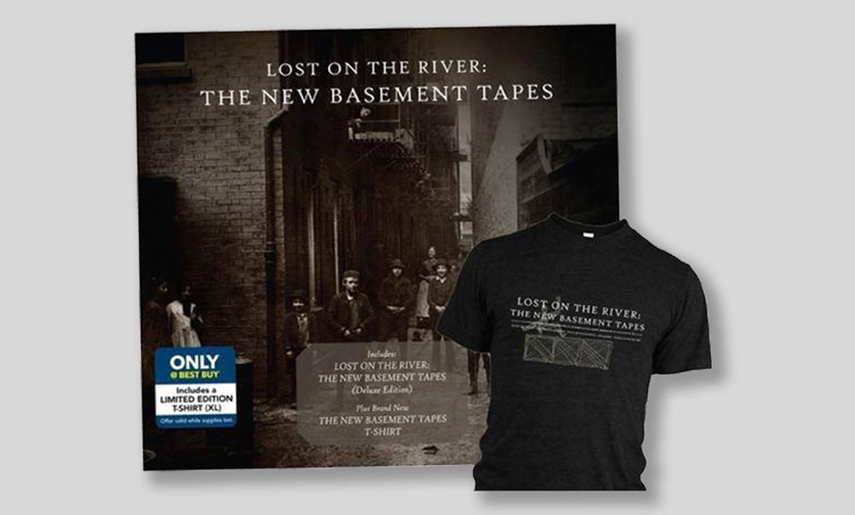New Basement Tapes Foam Board and T Shirt